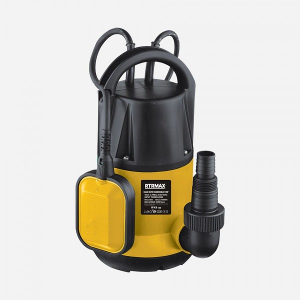 RTRMAX RTM 814 TEMİZ SU DALGIÇ POMPASI 400 W 7,5 MT