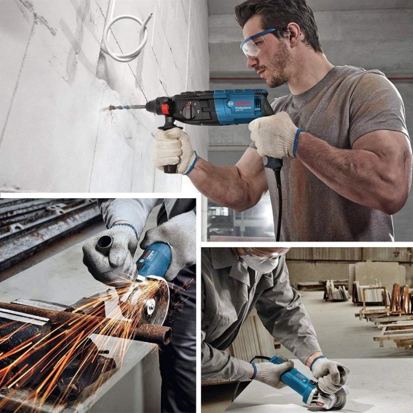BOSCH PROFESSİONAL GBH 240 KIRICI DELİCİ + PROFESSİONAL GWS 750-125 AVUÇ TAŞLAMA MAKİNESİ CARTON