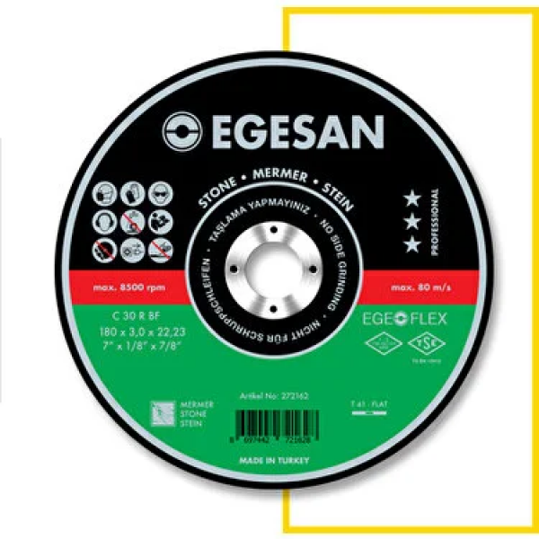 EGESAN 180*3 MERMER KESİCİ