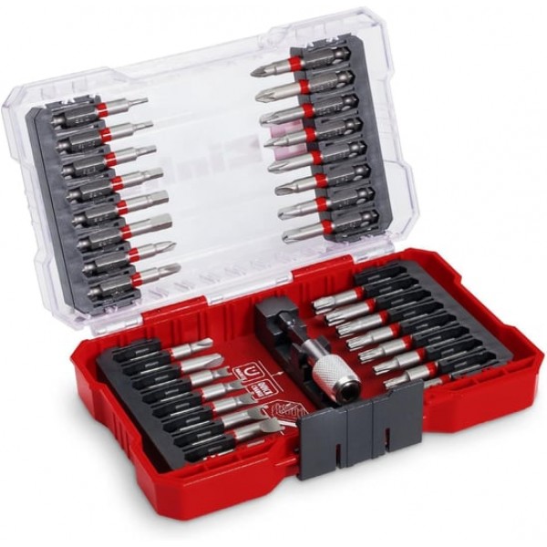 Einhell delici ve vidalama uç seti 33 parça M-CASE kutu
