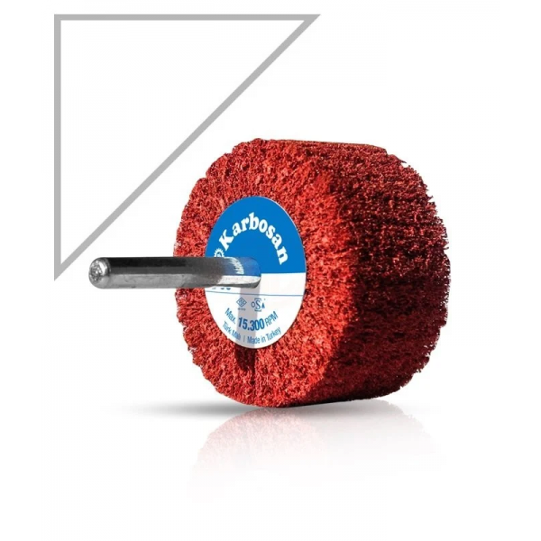 KARBOSAN SAPLI MOP KOMBİ ZIMPARA 30*30