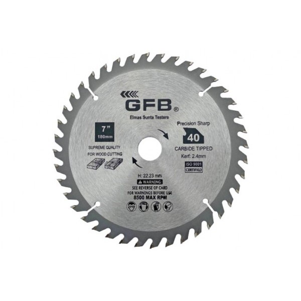 GFB 210*40 SUNTA KESME T30 TCT